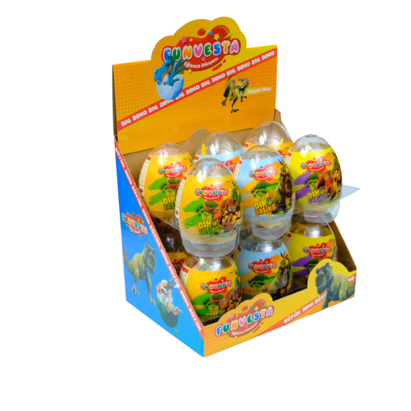Büyük Dino Large Şeffaf – Funvesta